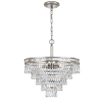 Mercer 20'' Hand Cut Crystal Olde Silver Chandelier (205|5264-OS-CL-MWP)