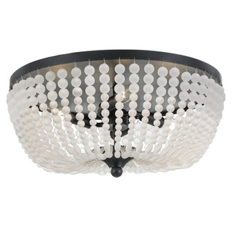 Rylee 18.5'' Matte Black Flush Mount (205|605-MK)