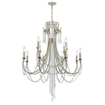 Arcadia 32.5'' Antique Silver Chandelier (205|ARC-1909-SA-CL-MWP)