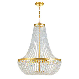 Rylee 24.75'' Antique Gold Chandelier (205|609-GA)