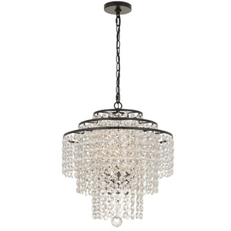 Arielle 18'' Dark Bronze Chandelier (205|ARI-304-DB-CL-MWP)