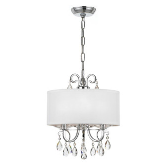 Othello 14'' Swarovski Spectra Crystal Polished Chrome Chandelier (205|6623-CH-CL-SAQ)