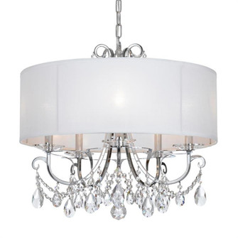 Othello 5 Light Clear Crystal Polished Chrome Chandelier (205|6625-CH-CL-MWP)