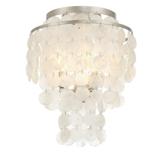 Brielle 13'' Antique Silver Flush Mount (205|BRI-3003-SA)