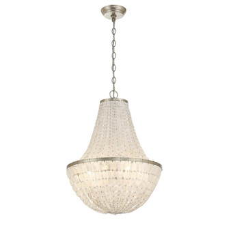 Brielle 18'' Antique Silver Chandelier (205|BRI-3006-SA)