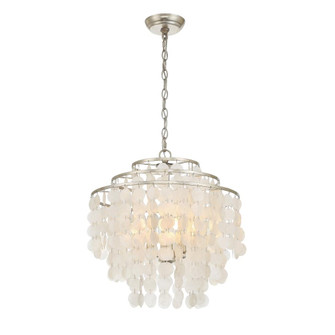 Brielle 18'' Antique Silver Chandelier (205|BRI-3008-SA)