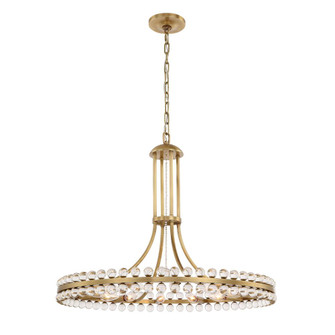 Clover 28.75'' Aged Brass Chandelier (205|CLO-8899-AG)