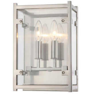 Danbury 2 Light Brushed Nickel Sconce (205|DAN-8792-BN)