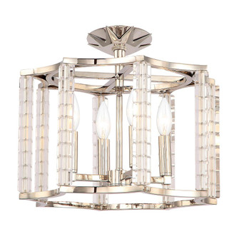 Carson 16'' Polished Nickel Semi Flush Mount (205|8854-PN_CEILING)