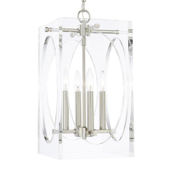 Drake 4 Light Polished Nickel Mini Chandelier (205|8874-PN)