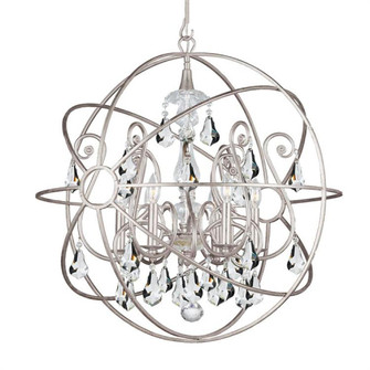 Solaris 6 Light Olde Silver Chandelier (205|9028-OS-CL-MWP)