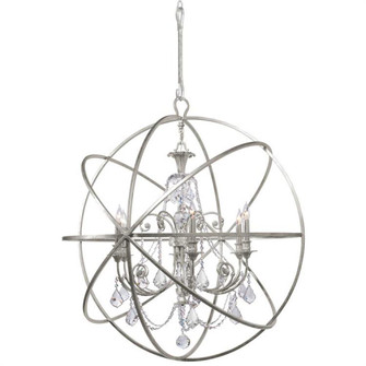 Solaris 6 Light Olde Silver Chandelier (205|9219-OS-CL-MWP)