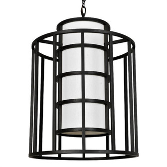 Brian Patrick Flynn Hulton 6 Light Matte Black Chandelier (205|9597-MK)