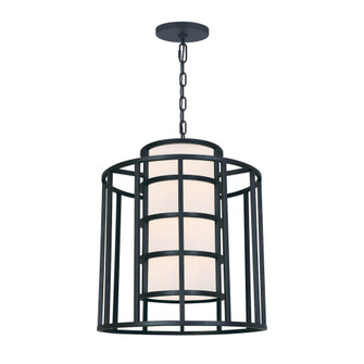 Brian Patrick Flynn Hulton 21'' Matte Black Chandelier (205|9597-MK)