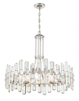 Bolton 12 Light Polished Nickel Chandelier (205|BOL-8889-PN)