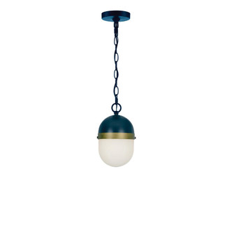 Brian Patrick Flynn Capsule 12.25'' Matte Black + Textured Gold Outdoor Pendant (205|CAP-8506-MK-TG)