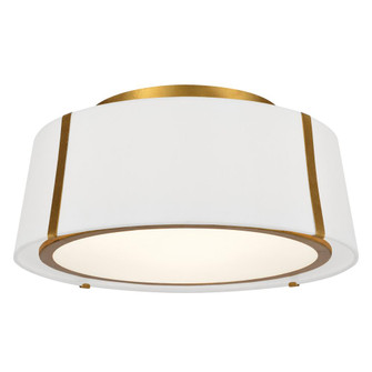 Fulton 18'' Antique Gold Semi Flush Mount (205|FUL-905-GA)