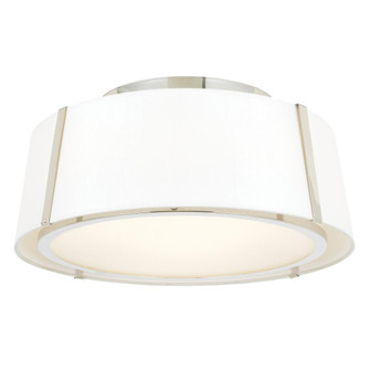 Fulton 18'' Polished Nickel Semi Flush Mount (205|FUL-905-PN)