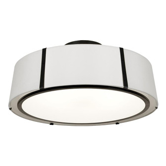 Fulton 24'' Black Semi Flush Mount (205|FUL-907-BK_CEILING)