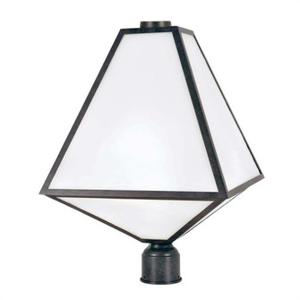 Brian Patrick Flynn Glacier 3 Light Black Charcoal Outdoor Post (205|GLA-9709-OP-BC)