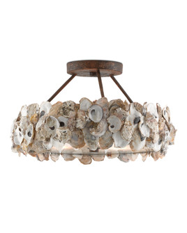 Oyster Shell Semi-Flush Mount (92|9000-0265)