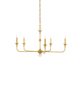 Nottaway Small Gold Chandelier (92|9000-0369)