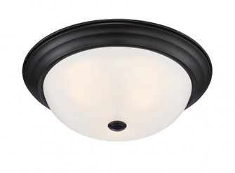 15'' 3 Light Flushmount (21|1257L-ORB-W)