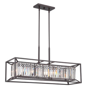 Linares 4 Light Linear Chandelier (21|87438-VB)