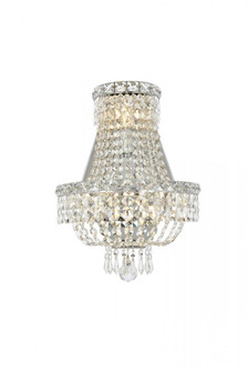 Tranquil 3 light Chrome Wall Sconce Clear Royal Cut Crystal (758|V2528W12C/RC)