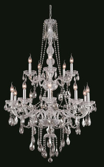 Verona 15 Light Chrome Chandelier Clear Royal Cut Crystal (758|7915G33C/RC)