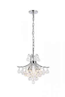 Toureg 6 light Chrome Pendant Clear Royal Cut Crystal (758|V8000D16C/RC)