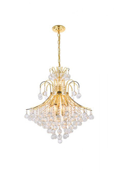 Toureg 15 light Gold Chandelier Clear Royal Cut Crystal (758|V8003D25G/RC)