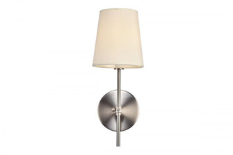 Mel Collection Wall Sconce D5.5 H15 Lt:1 Burnished Nickel Finish (758|LD6004W6BN)