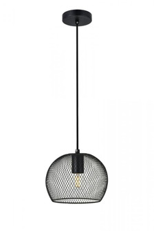 Keller 1 Light Black Pendant (758|LD2249BK)
