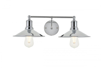 Etude 2 light chrome Wall Sconce (758|LD4033W21C)