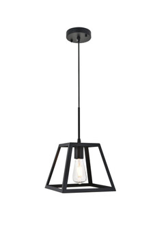 Resolute 1 Light Black Pendant (758|LD4061D10BK)