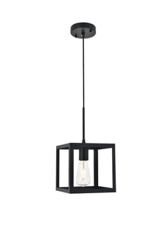 Resolute 1 Light Black Pendant (758|LD4063D8BK)