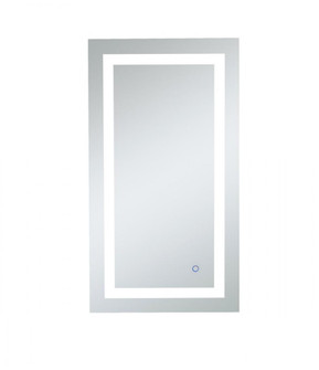 Helios 20in x 36in Hardwired LED mirror with touch sensor and color changing temperature 3000K/4200K (758|MRE12036)