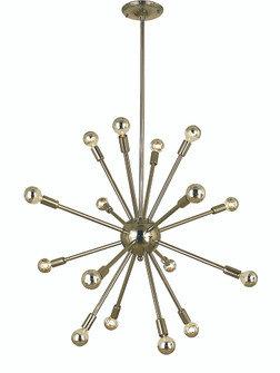 16-Light Mahogany Bronze Simone Chandelier (84|4395 MB)