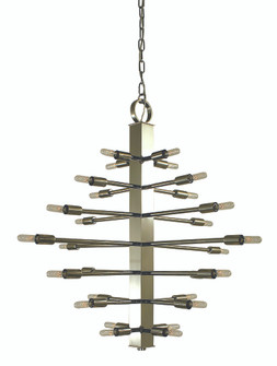 28-Light Polished Nickel Simone Chandelier (84|4408 PN)