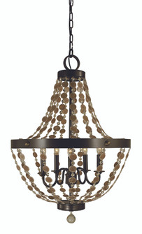 5-Light Antique Brass Naomi Chandelier (84|4485 AB)