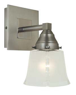 1-Light Satin Pewter/Polished Nickel Mercer Sconce (84|4771 SP/PN)