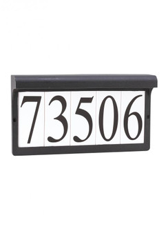 Address light collection traditional black powdercoat aluminum address sign light fixture (38|9600-12)
