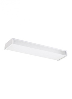 Drop Lens Fluorescent traditional 2-light indoor dimmable two foot ceiling flush mount in white fini (38|59136LE-15)