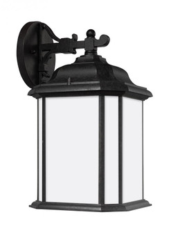 Kent traditional 1-light outdoor exterior large wall lantern sconce in oxford bronze finish with sat (38|84531-746)