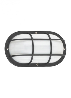 Bayside traditional 1-light outdoor exterior wall lantern sconce in black finish with polycarbonate (38|89806-12)