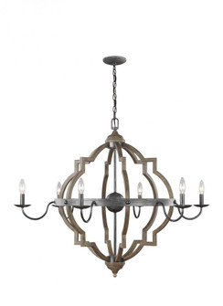 Six Light Chandelier (38|3224906-846)