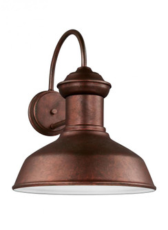 Fredricksburg traditional 1-light LED outdoor exterior Dark Sky compliant large wall lantern sconce (38|8647701EN3-44)