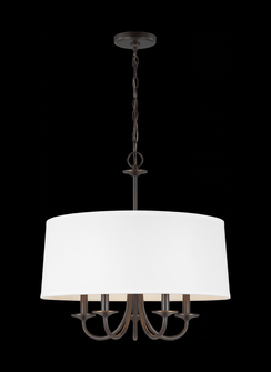 Seville Five Light Shade Chandelier (38|3320205-710)