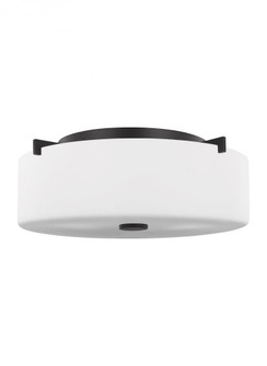 Small Two Light Flush Mount (38|FM313ORB)